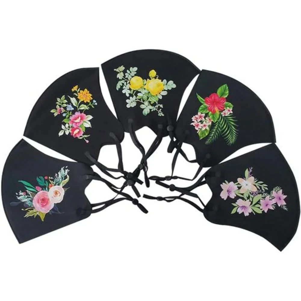 Washable Face Masks, Reusable, Ice Silk Cotton Cloth Masks